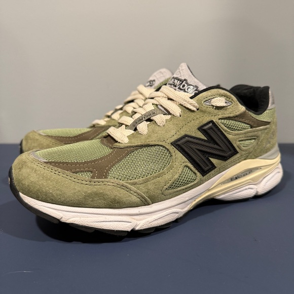 New Balance 990v3 Made In USA x JJJJound Olive 2022 Size Men’s 7 2142 - Picture 3 of 10